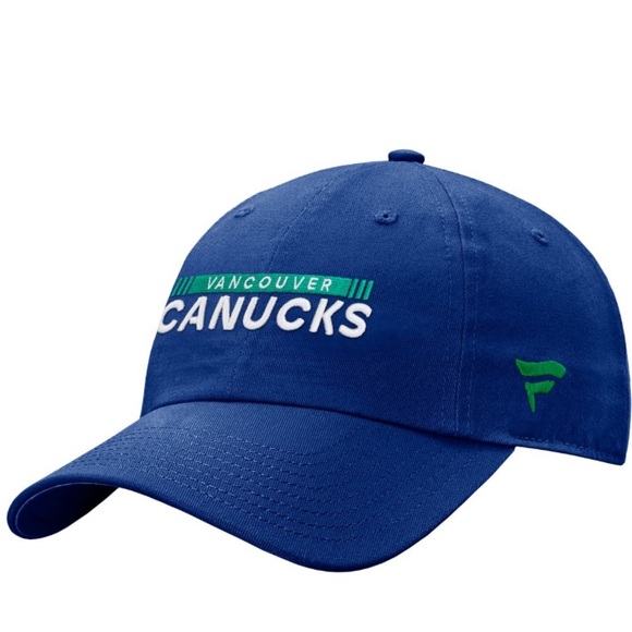 Vancouver Canucks Fanatics Authentic Pro Rink Unstructured Adjustable Cap - Picture 4 of 5